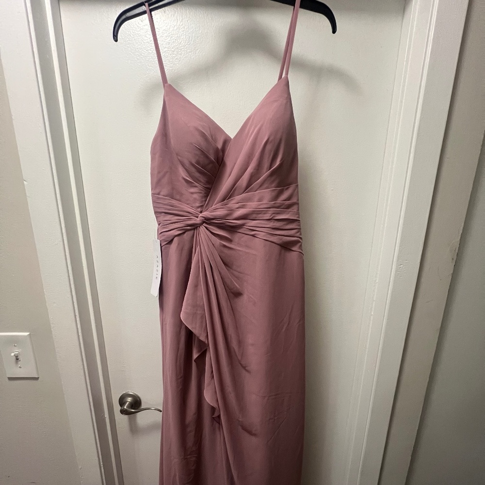 Azazie Vintage Mauve A4 Emerald - NWT